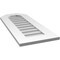 Ekena Millwork Octagonal Top Surface Mount PVC Gable Vent w/ 3-1/2"W x 1"P Standard Frame, 14"W x 34"H GVPOT14X3401SN - alternate 3